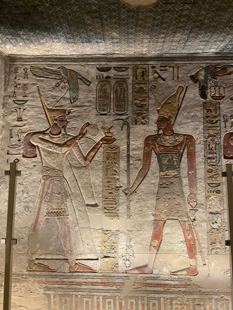 Ancient Egyptian tomb of Ramsses III